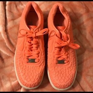 Coral Colored Air Force 1